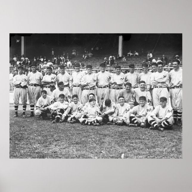 New Yorker Giganten: 1912 Poster (Vorne)