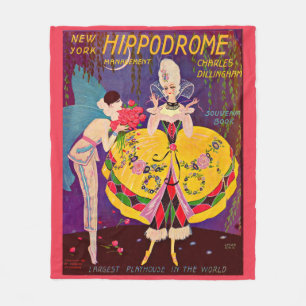 New Yorker Hippodrome-Programm der 1920er-Jahre mi Fleecedecke