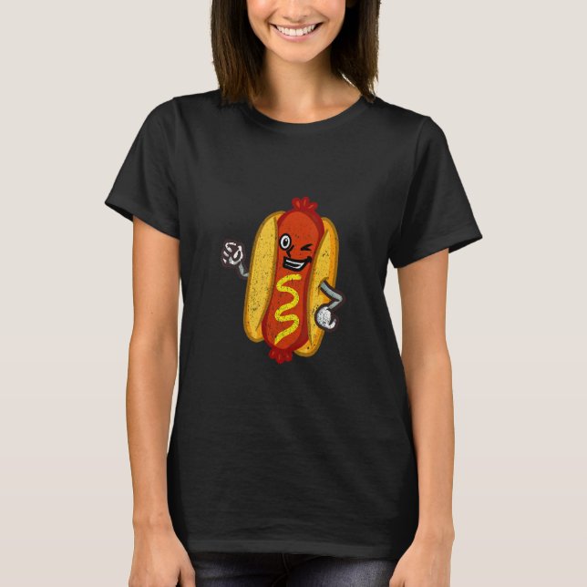 New Yorker Hot Dog Foodie   T-Shirt (Vorderseite)