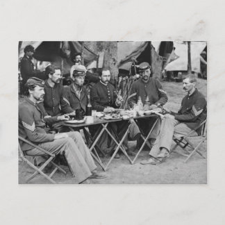 New Yorker Infanterie, 1863 Postkarte