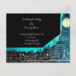 New Yorker Junggeselinnen-Abschied 1927 Einladung