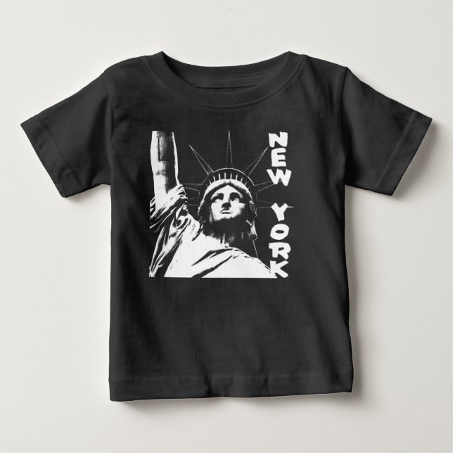 New Yorker Kinderstatue des Shirts "Liberty Kid" (Vorderseite)