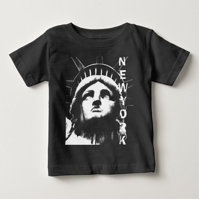 New Yorker Kinderstatue des Shirts "Liberty Kid" (Vorderseite)