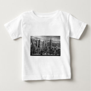 New Yorker Kunstwerk Baby T-shirt