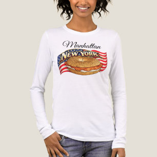 New Yorker Langarmshirt für Damen Tri-Blend Shirt