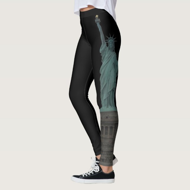 New Yorker Leggings-Freiheitsstatue Leggings (Links)