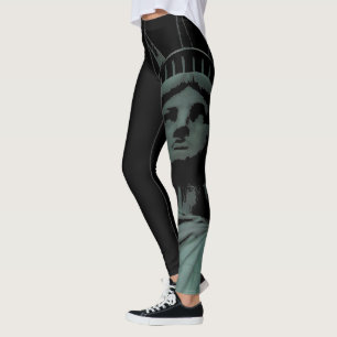 New Yorker Leggings-Freiheitsstatue "Stretchy Pant Leggings