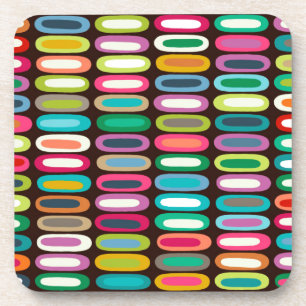 New Yorker Lozenge Schokolade Getränkeuntersetzer