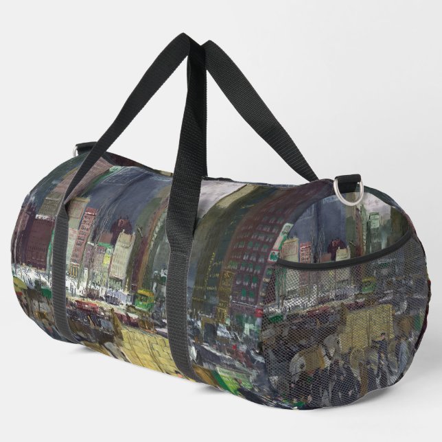 New Yorker Malerei 1911 Duffle Bag (Rechte Ecke)