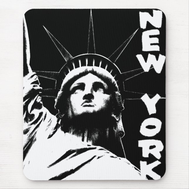 New Yorker Mauspad Statue der Freiheit Souvenir-Ge (Vorne)