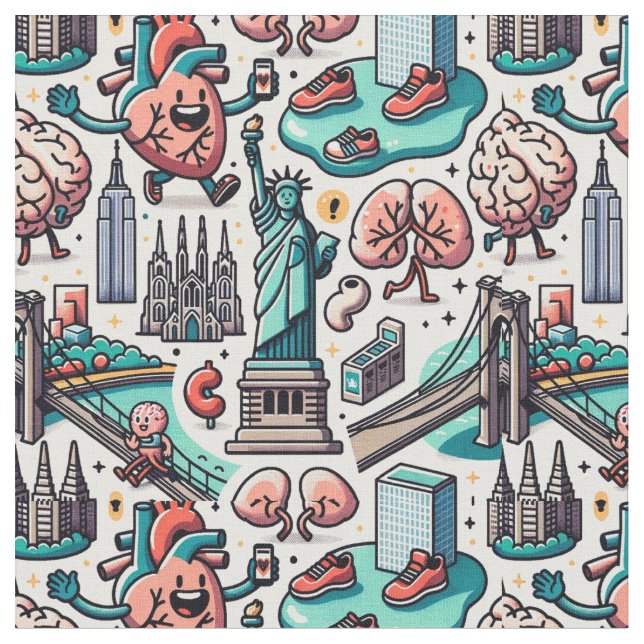 New Yorker Medizin Stoff (Nahaufnahme)