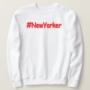 "#New Yorker " Niedliches Design. Jetzt kaufen Sweatshirt