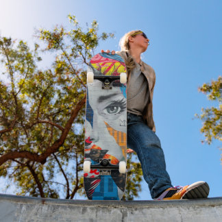 New Yorker Portrait-Skateboard Skateboard