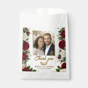 New Yorker Rosen-Foto-Hochzeits-Samen-Geschenktüte Geschenktütchen