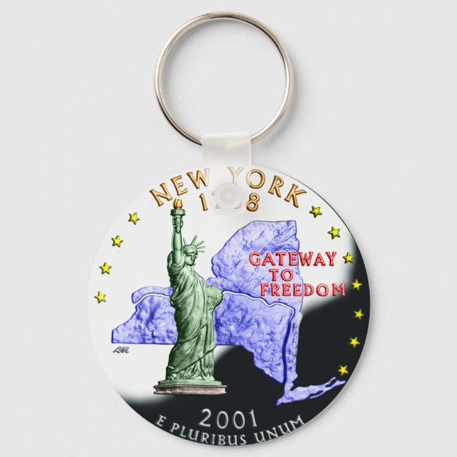 New Yorker Schlüsselanhänger (Vorderseite)