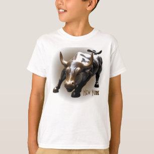 New Yorker Shirt Bull Statue NY Souvenir Shirt