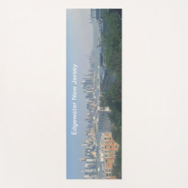 New Yorker Skyline aus Edgewater Yogamatte