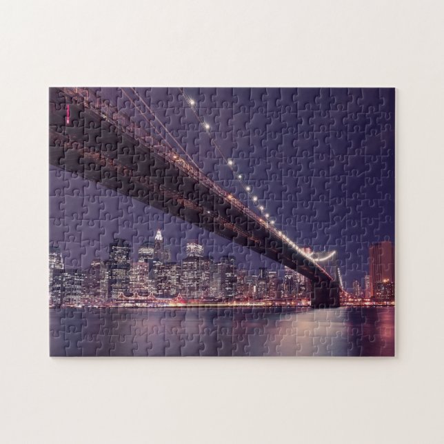 New Yorker Skyline-Brücke Puzzle (Horizontal)