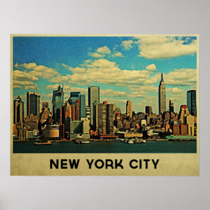 New Yorker Skyline Poster