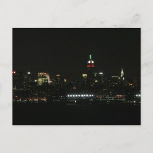 New Yorker Skyline Postkarte