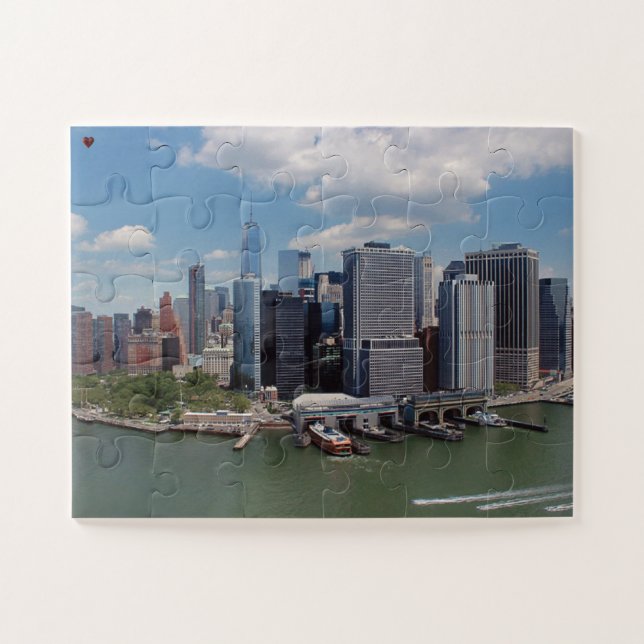 New Yorker Skyline Puzzle (Horizontal)
