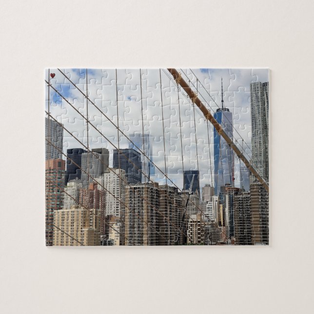 New Yorker Skyline Puzzle (Horizontal)