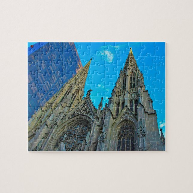 New Yorker Skyline Puzzle (Horizontal)