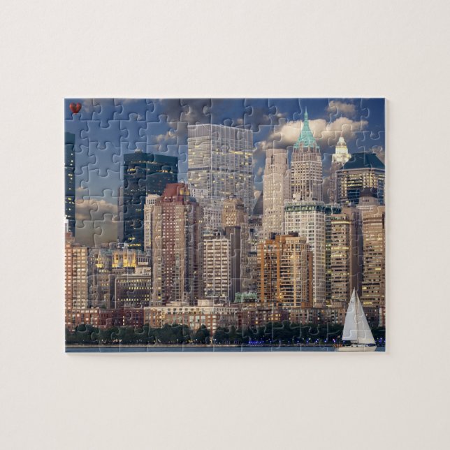 New Yorker Skyline Puzzle (Horizontal)