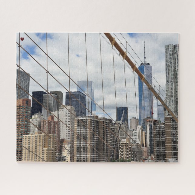 New Yorker Skyline Puzzle (Horizontal)