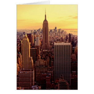 New Yorker Skyline-Stadt mit dem Empire State