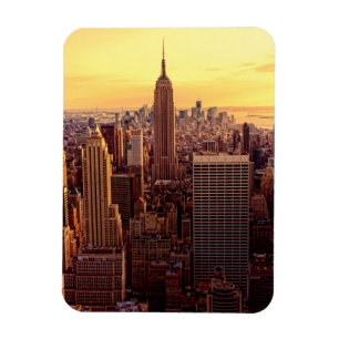 New Yorker Skyline-Stadt mit dem Empire State Magnet