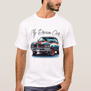 New Yorker Skyline Stadtbild Mein Traumauto T-Shirt