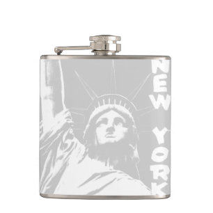 New Yorker Souvenir-Flasche Statue of Liberty Flas Flachmann