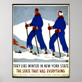 New Yorker Staat Poster