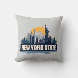 New Yorker Staat, USA Kissen