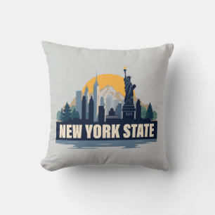 New Yorker Staat, USA Kissen