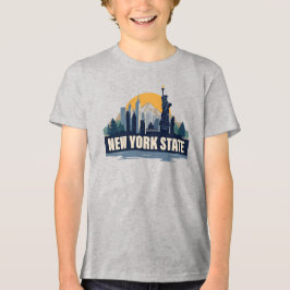 New Yorker Staat, USA Tri-Blend Shirt