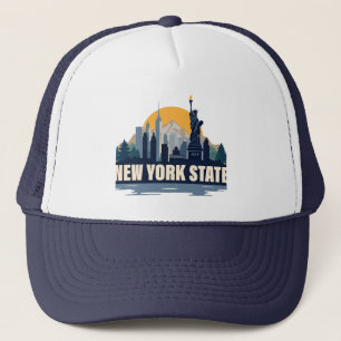 New Yorker Staat, USA Truckerkappe