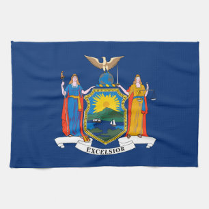 New Yorker Staatsflagge Geschirrtuch