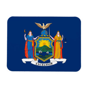 New Yorker Staatsflagge Magnet
