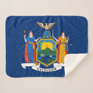 New Yorker Staatsflagge Sherpadecke