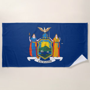 New Yorker Staatsflagge Strandtuch