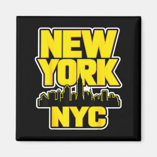New Yorker Stadtbild Bronx Queens Manhattan Bundes Magnet