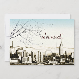 New Yorker Stadtbild/Zwillings Türme/Hinweisschild Ankündigung