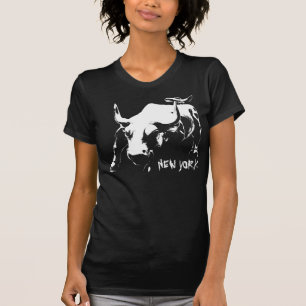 New Yorker T - Shirt Women's NY Bull Souvenir Top