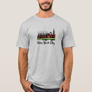 New Yorker T - Shirt zeichne/illustriert