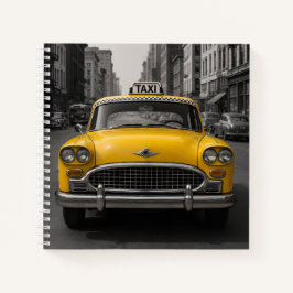 New Yorker Taxi Spiralblock Notizbuch