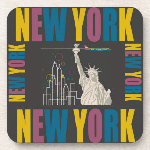 New Yorker Untersetzer