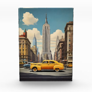 New Yorker Vintage-Poster Fotoblock