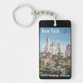 New Yorker Vintage Souvenirs Schlüsselanhänger